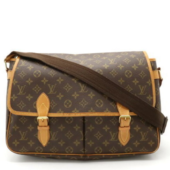 Louis Vuitton Monogram Gibessier GM Shoulder Bag Messenger - Picture 1 of 9
